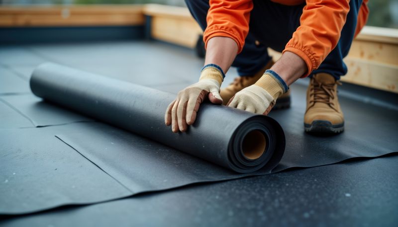 Rubber Roofing Installation And Repair